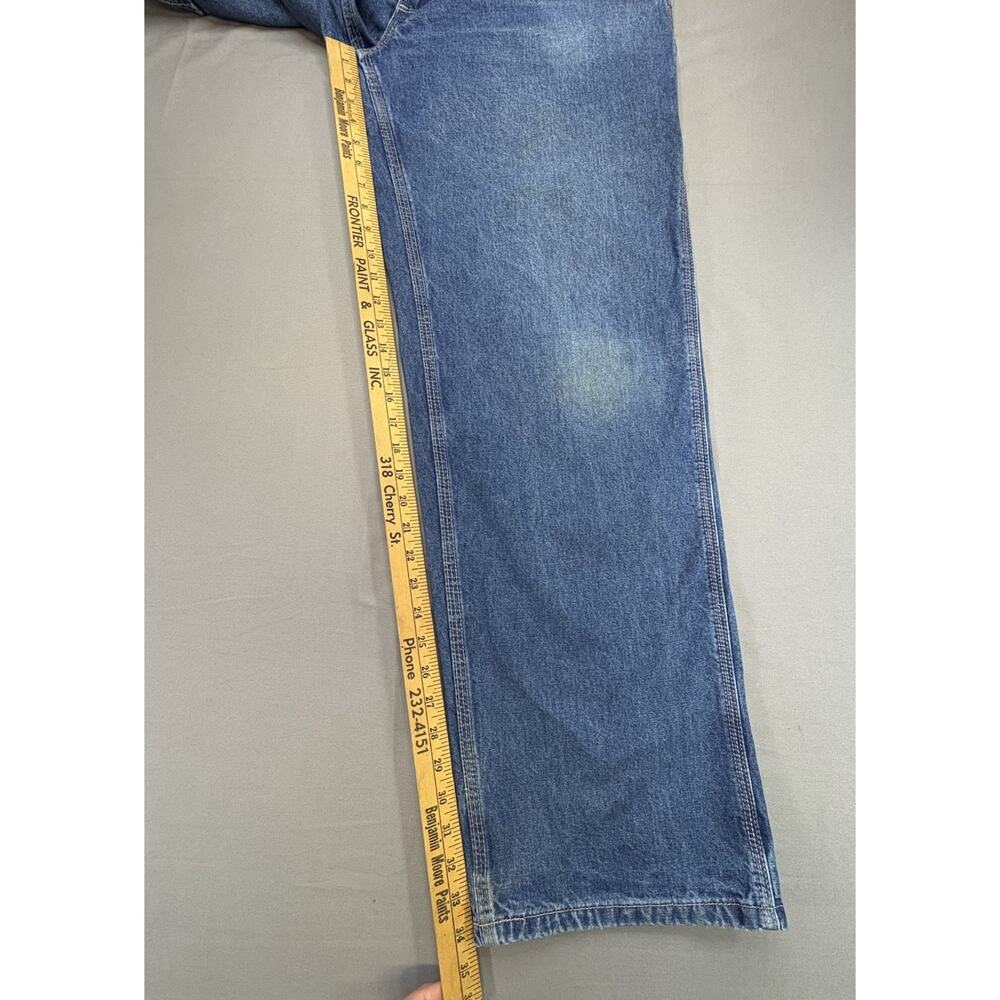 Carhartt FR Flame Resistant Denim Dungaree Work Pants Mens 38x36 Tall - Picture 5 of 14